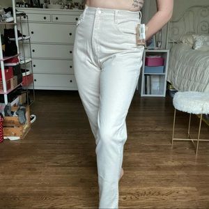 Bill Blass Deadstock Tan Regular Fit Denim Jeans